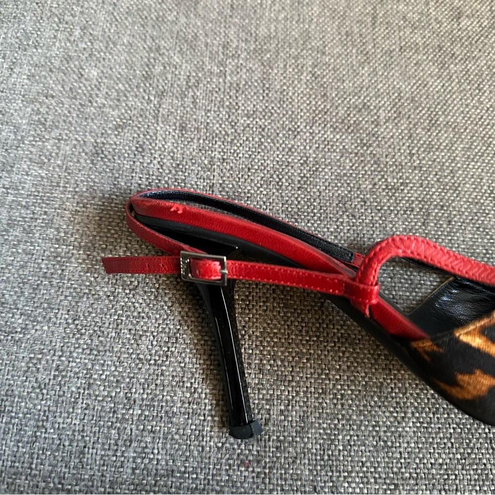 Vintage Dior by John Galliano “I love Dior” slingback heels - Picture 7 of 12